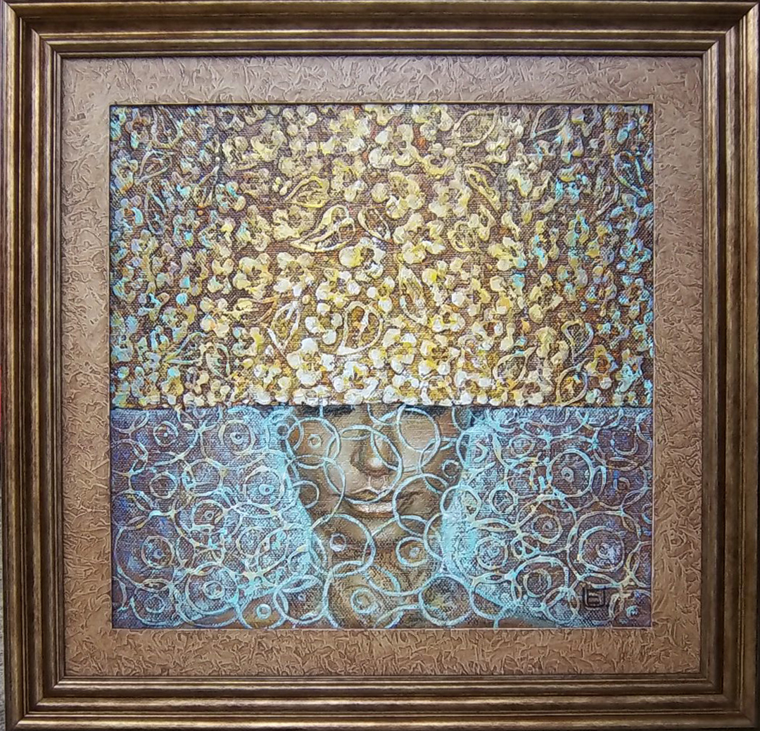 Iliuzija 2012 m 45x45 cm oil on canvas