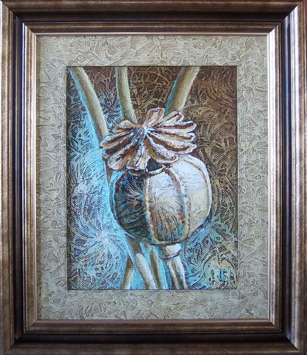 Aguonele 2013 m.20x30 cm oil on canvas