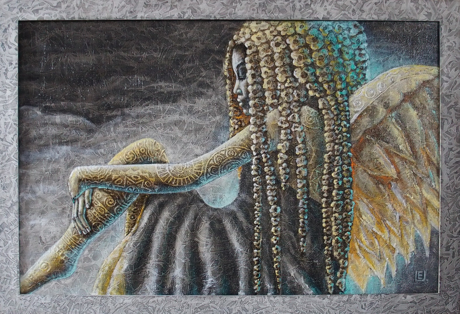 Nebylus angelas 60 x 90 cm